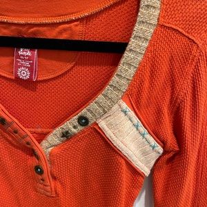 Free people thermal long sleeve